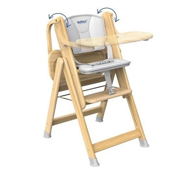 Ghế Gỗ Ngồi Ăn Dặm Cao Cấp Cho Bé HCa - H1