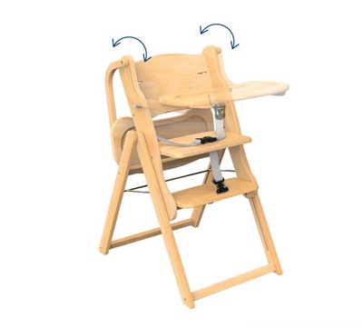 Ghế Gỗ Ăn Dặm GADbb - H2 Đa Năng Cao Cấp AUTORU 