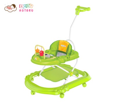 Xe tập đi nhựa hình thỏ - Có nhạc, cây đẩy và lót chân - AUBW04