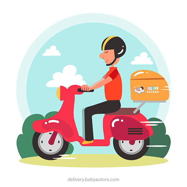 Dịch vụ giao hàng, chính sách giao hàng của Baby Autoru, babyautoru.com