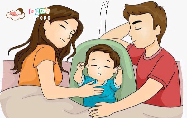 Nghiên cứu cho thấy: Con khóc đêm chỉ có mẹ là tỉnh giấc, bố vẫn khò khò ngủ say