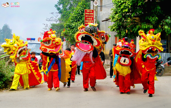 Múa lân trung thu