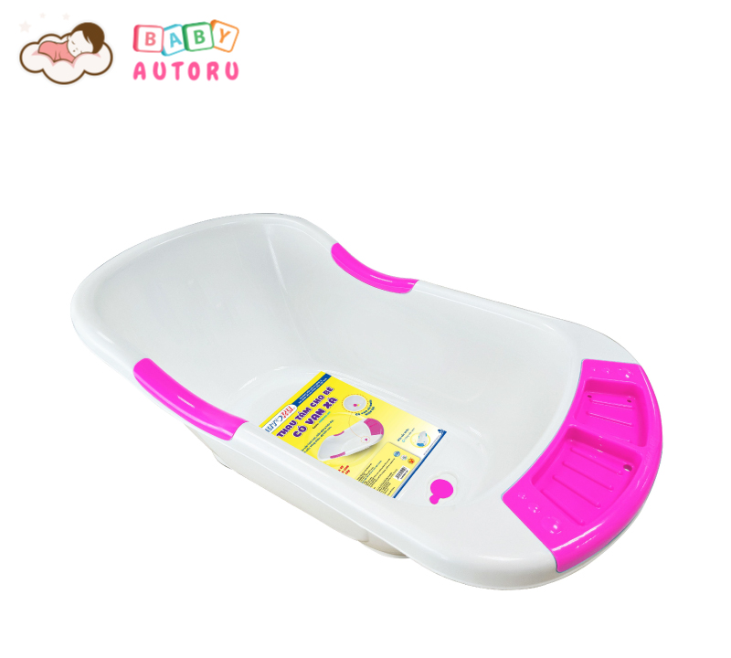 Thau tắm cho bé có van xả nước tiện lợi AUBBN02
